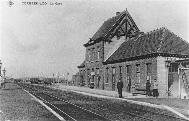 station Korbeek-lo station Korbeek-Lo