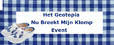 Het Geotopia Nu breekt mijn klomp event