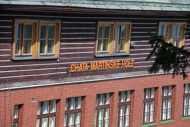 Chata Martinské hole súčastnosť