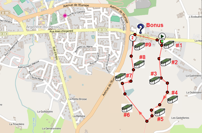 La boucle du Marteau et les caches