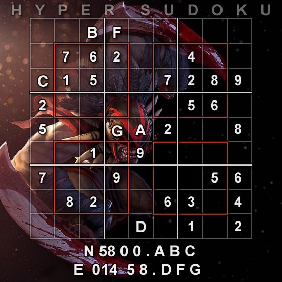 GC5JZ35 Bloodseeker DotA 13 Hyper Sudoku Unknown Cache In 