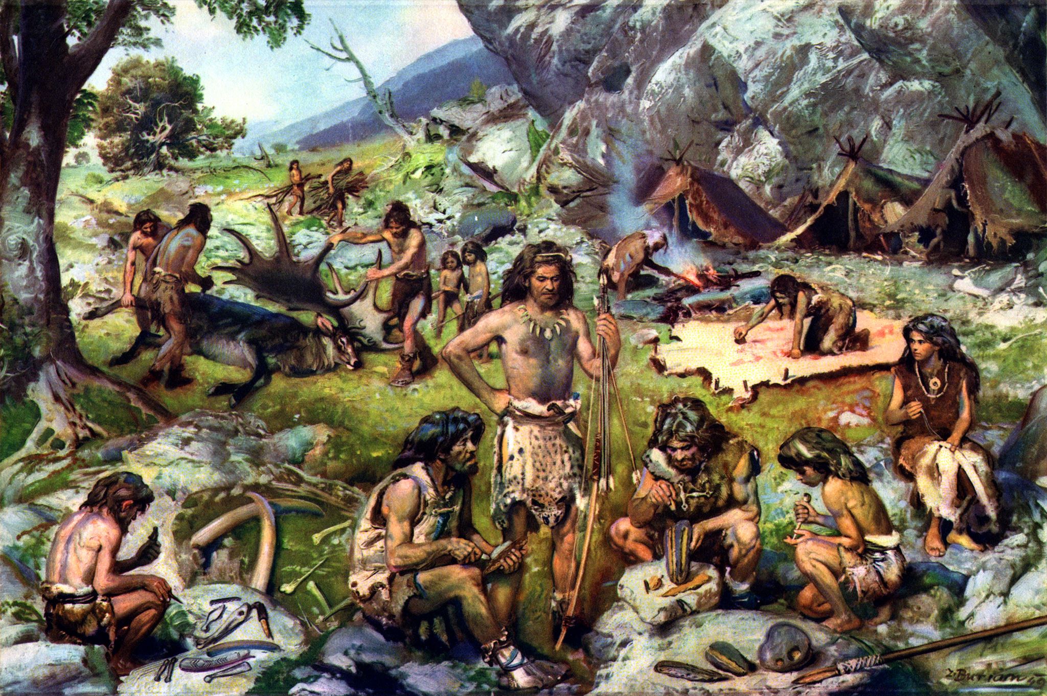 Люди каменного века. всемирная история. 5 класс - thinglink.