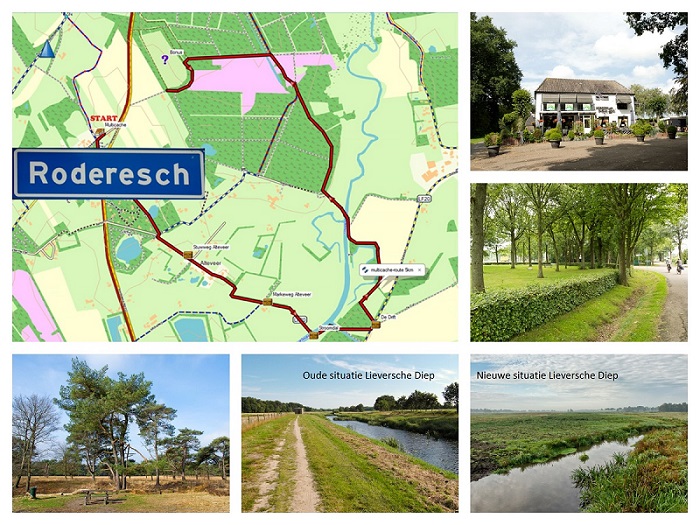 Collage De zes van Roderesch