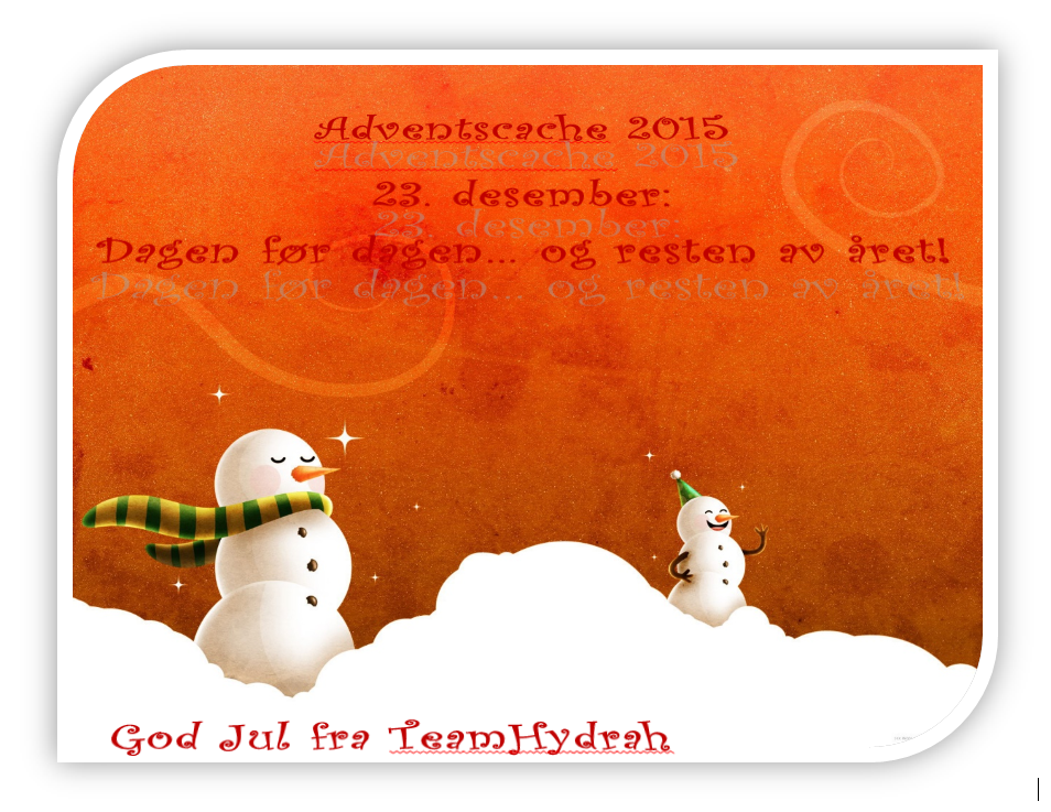God Jul alle sammen! :-)