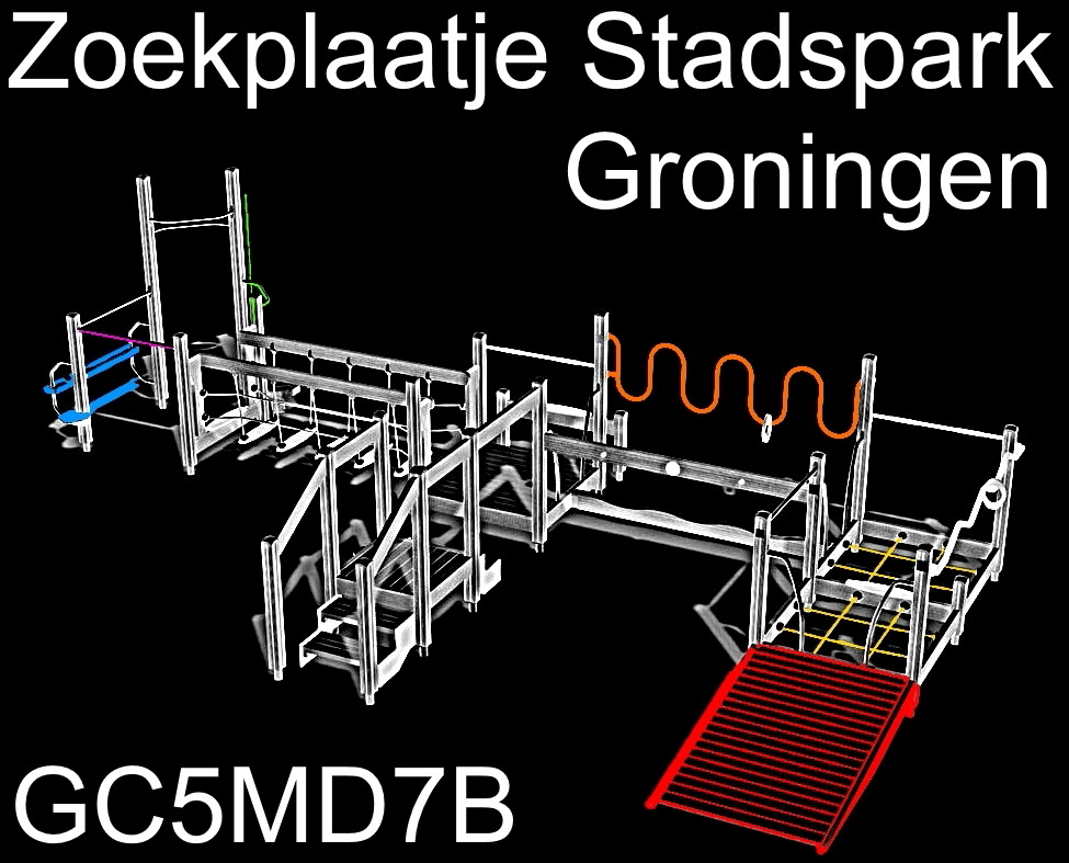 GC5MD7B - Zoekplaatje Stadspark Groningen