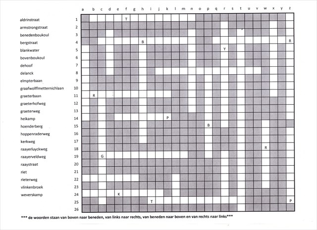 puzzel kwekkerteriek