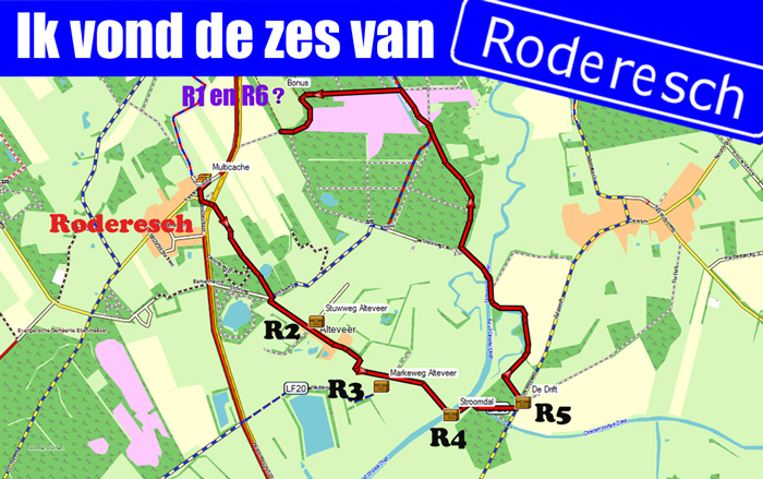 Banner De zes van Roderesch