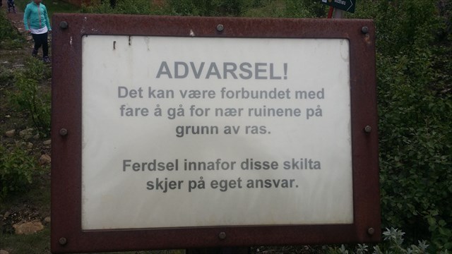 på eget ansvar